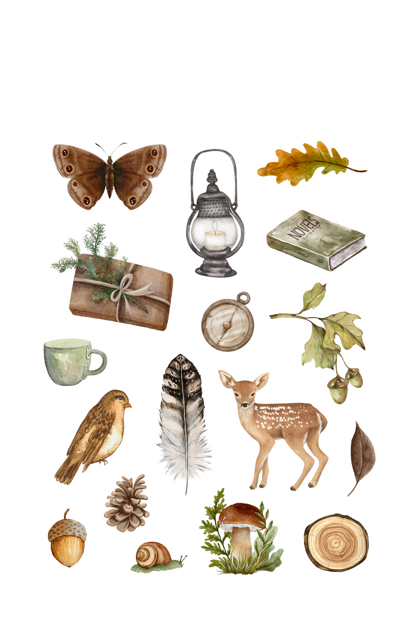 Wanderer's Trail Sticker Sheet