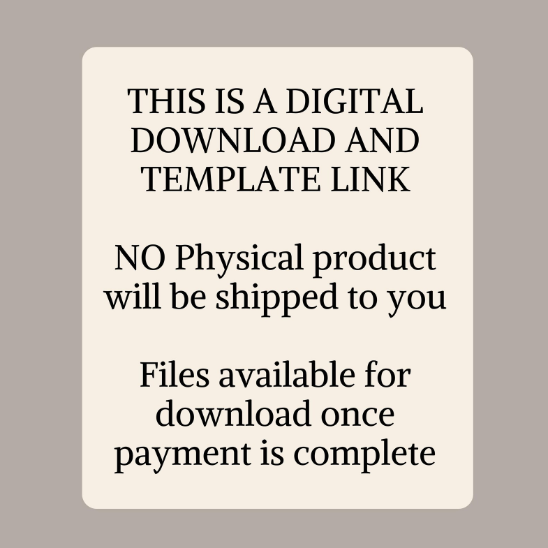 Printable Herbarium Card Template | 4x6 Editable Design (Digital Download)