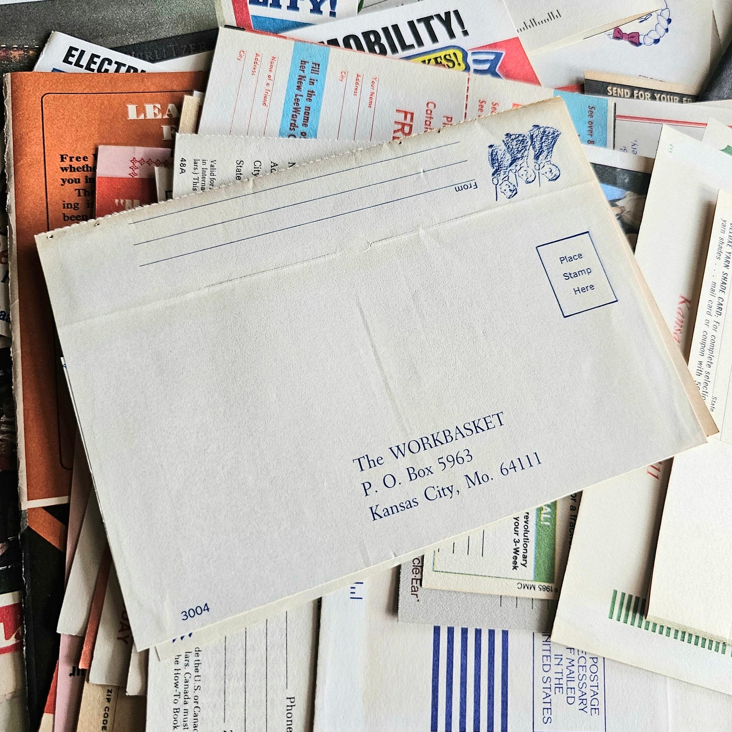 Set of 25 - Vintage Magazine Catalog Subscription Cards