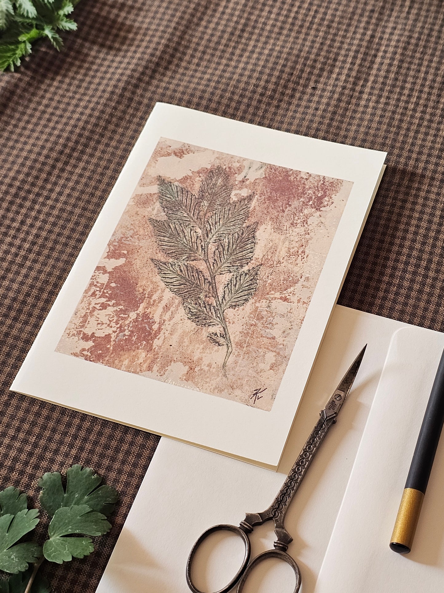 Botanical Art Print Greeting Card | "Sapling Number One"