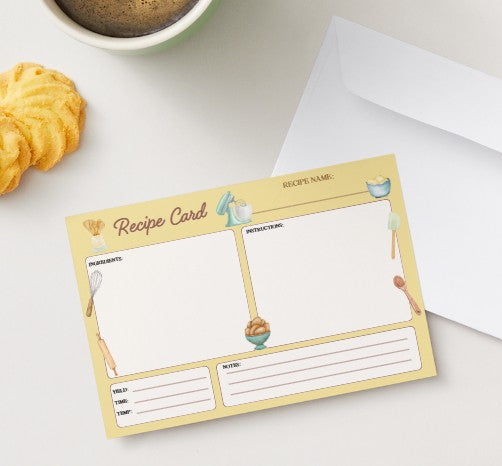 Recipe & Herbal Cards
