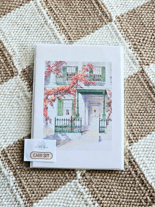 “Ornamental Iron” by Gilbert Sackerman Greeting Card Set