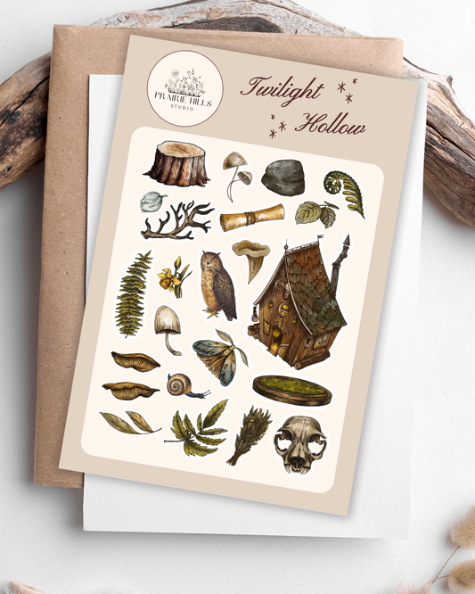 Twilight Hollow Sticker Sheet
