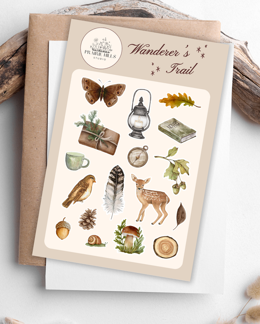 Wanderer's Trail Sticker Sheet