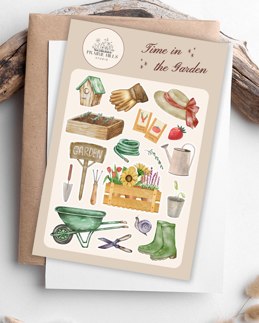 Time in the Garden Sticker Sheet