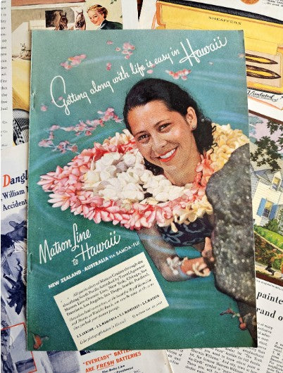 Set of 5 - Vintage 1930s Retro Advertisement Pages