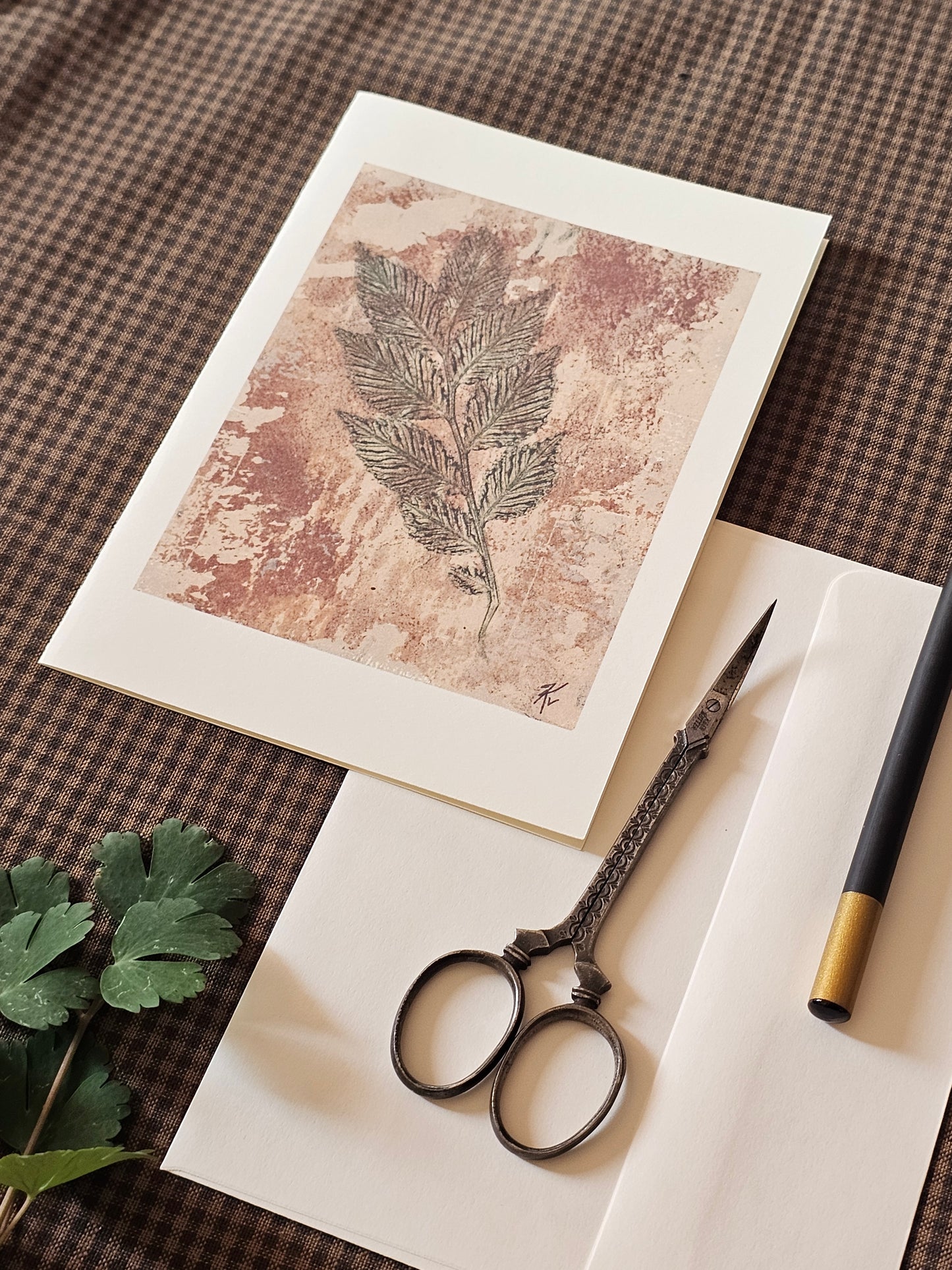 Botanical Art Print Greeting Card | "Sapling Number One"