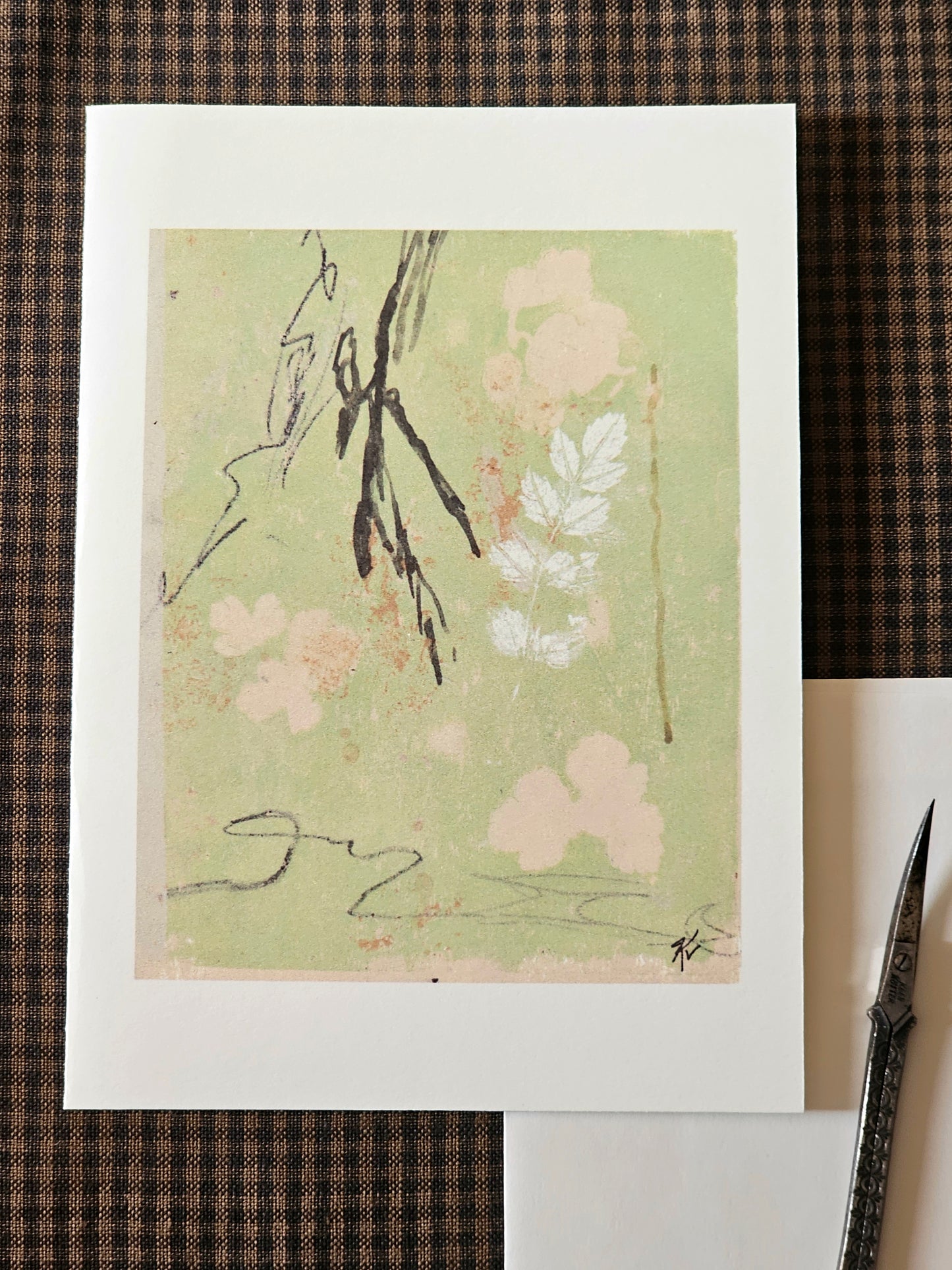Botanical Art Print Greeting Card | "The Roots of Spring"
