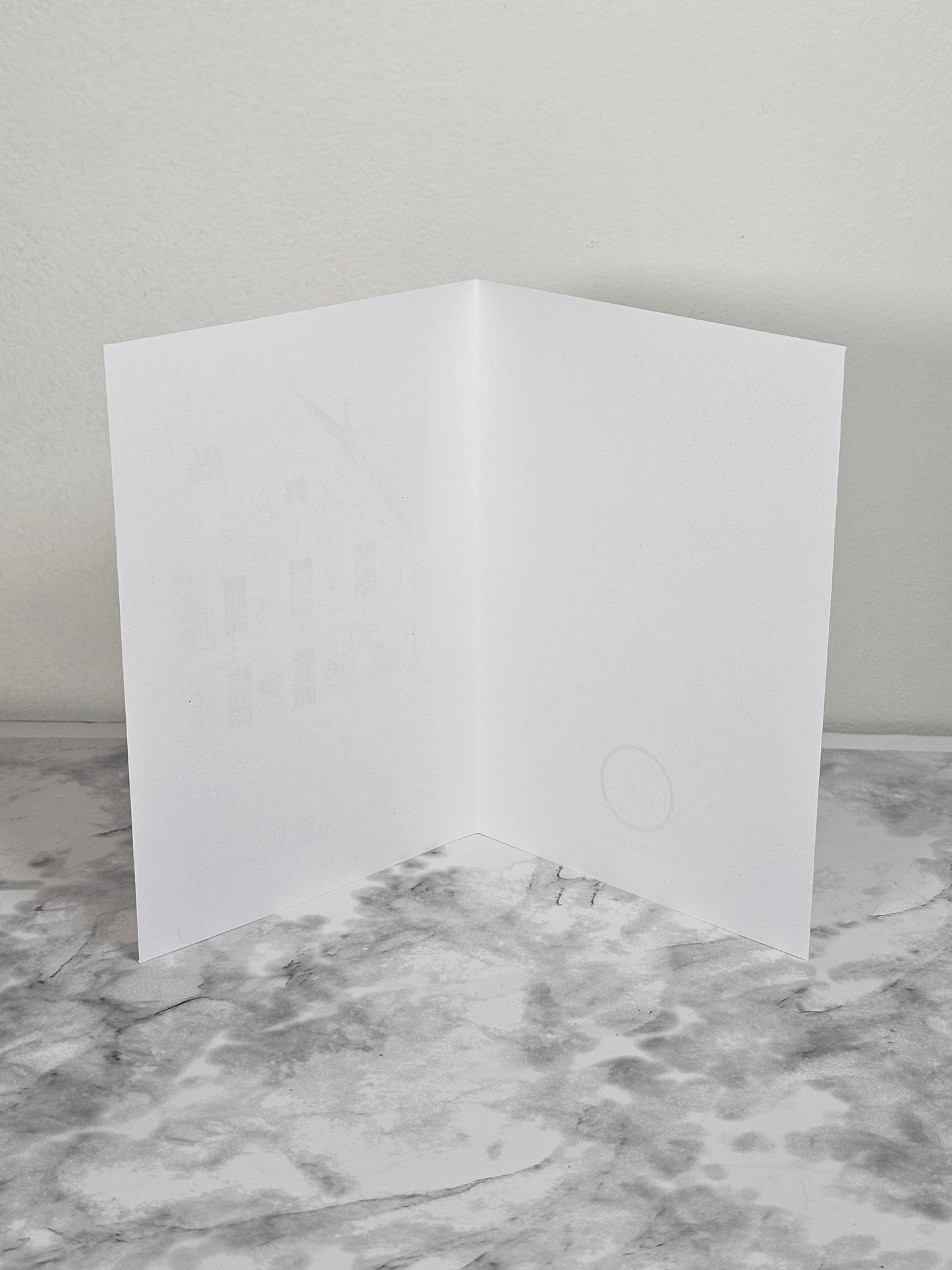 Cottage Blank Handmade Greeting Card