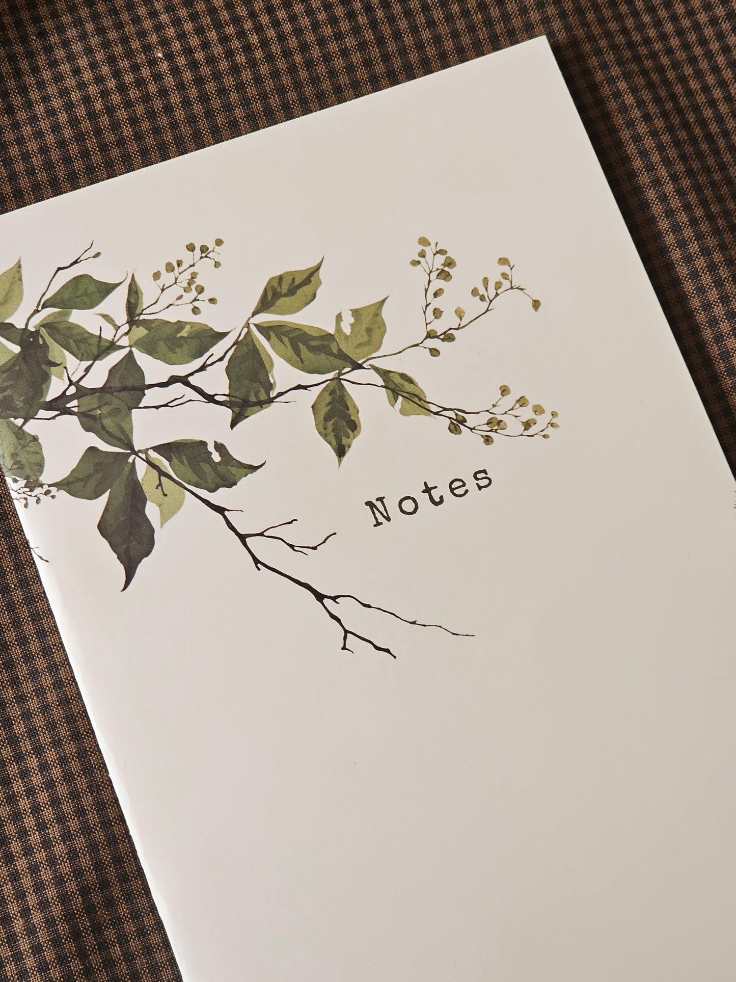 Handmade Botanical Pocket Notebook