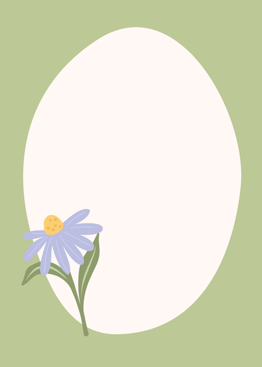 Floral Tear Away Notepad | 5 x 7 | Style #3