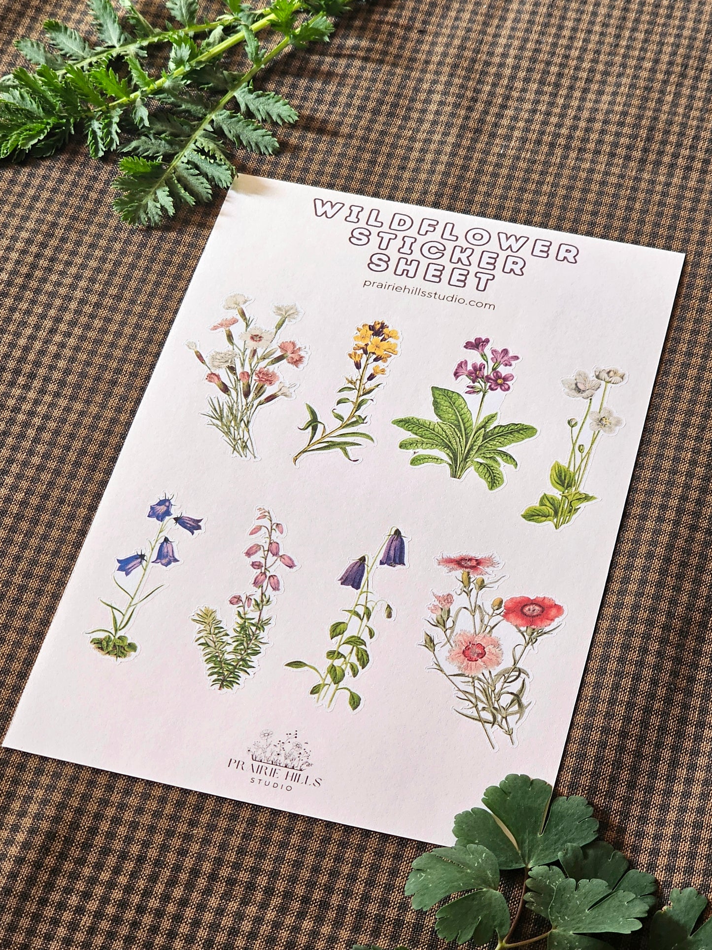 Wildflower Sticker Sheet