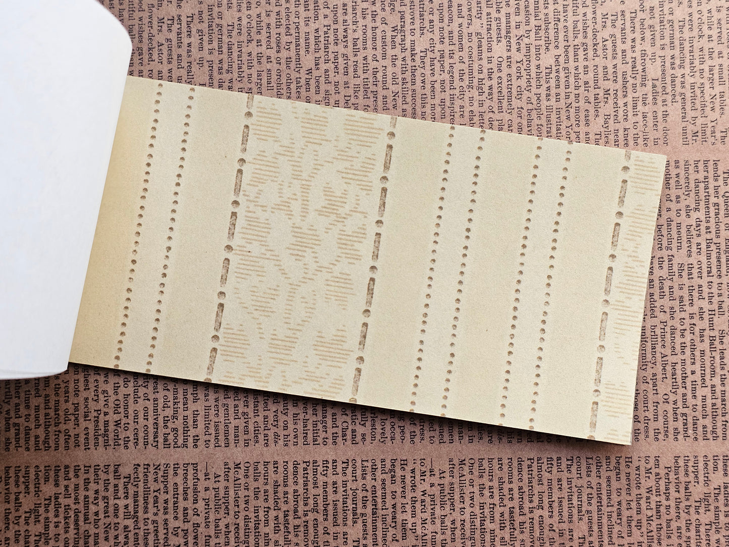 Vintage Wallpaper Scrapbook Papers Faux Stickers | 22 Sheets