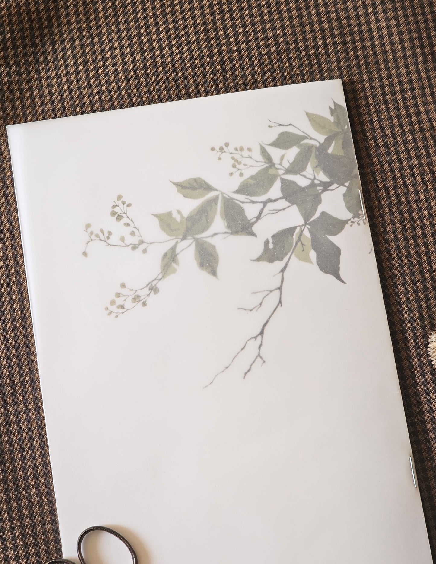 Handmade Botanical Pocket Notebook