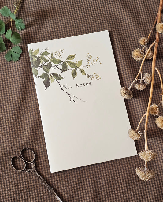 Handmade Botanical Pocket Notebook