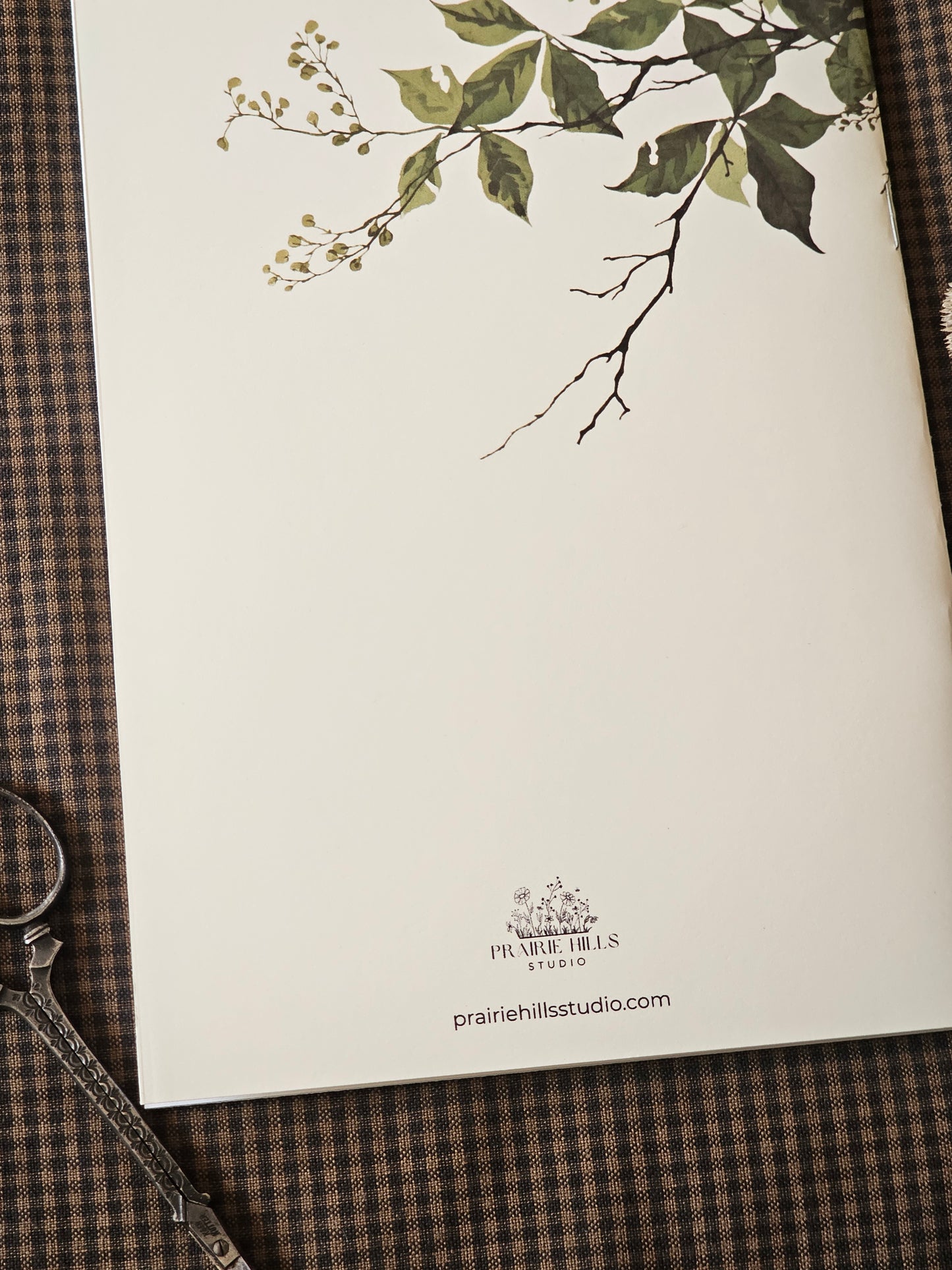 Handmade Botanical Pocket Notebook