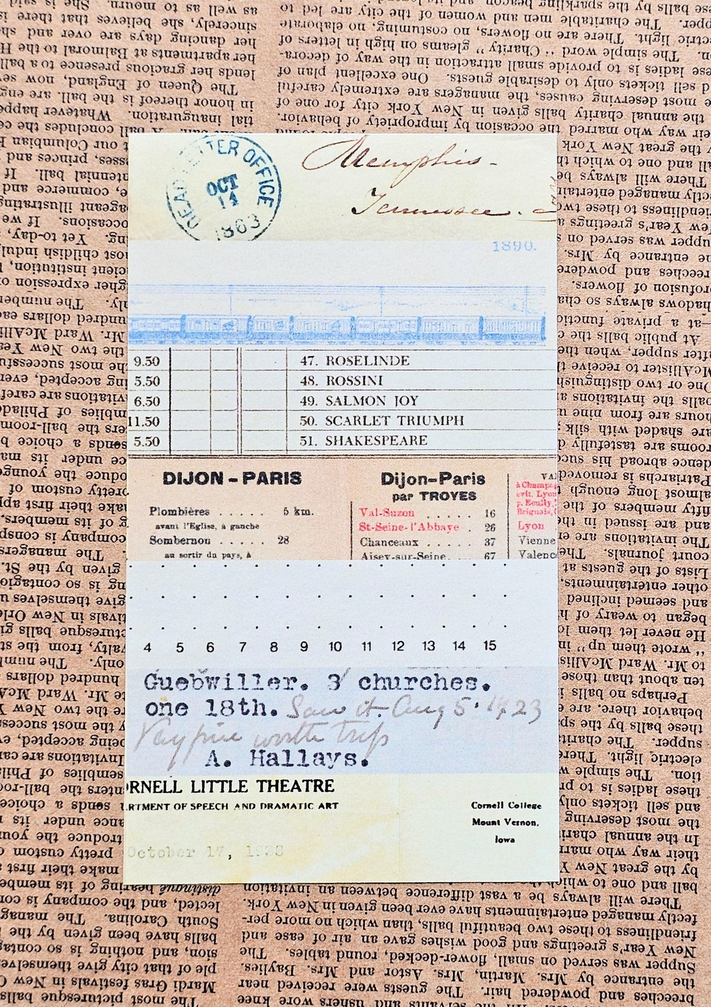 Historical Papers Collection Washi Sticker Pack