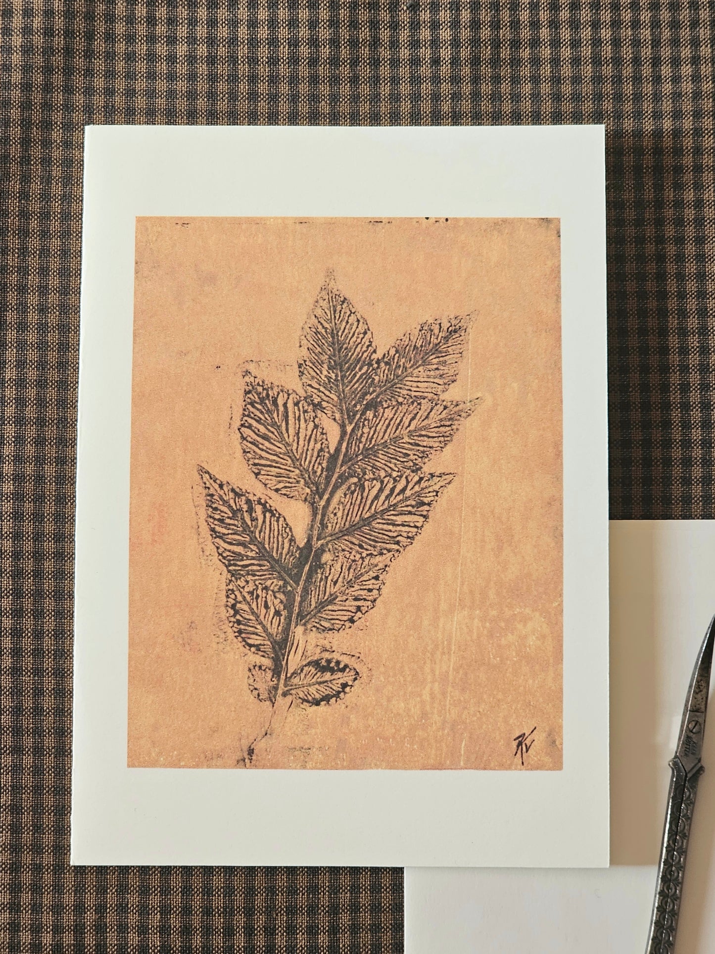 Botanical Art Print Greeting Card | "Sapling Number Two"