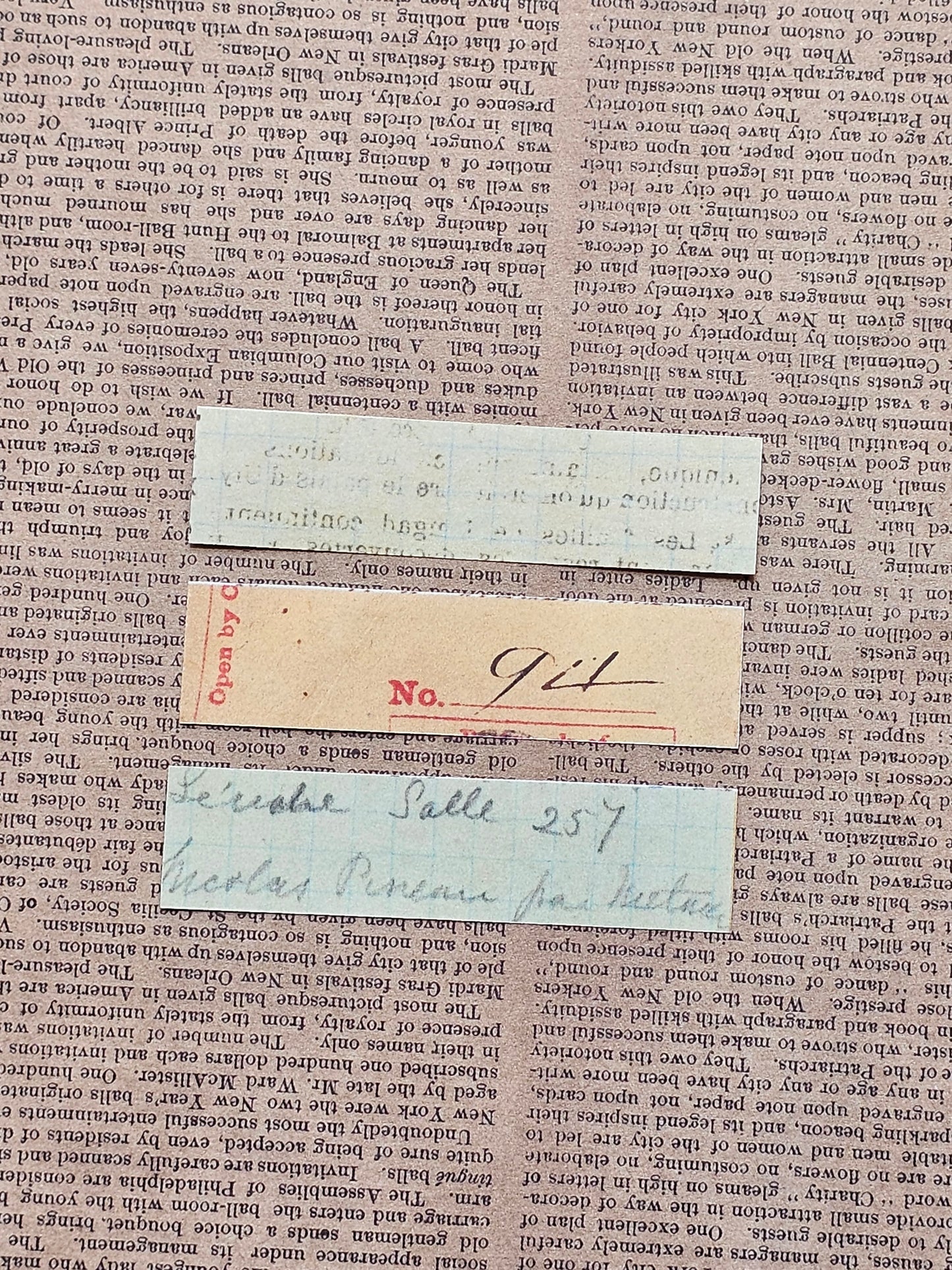 Historical Papers Collection Washi Sticker Pack