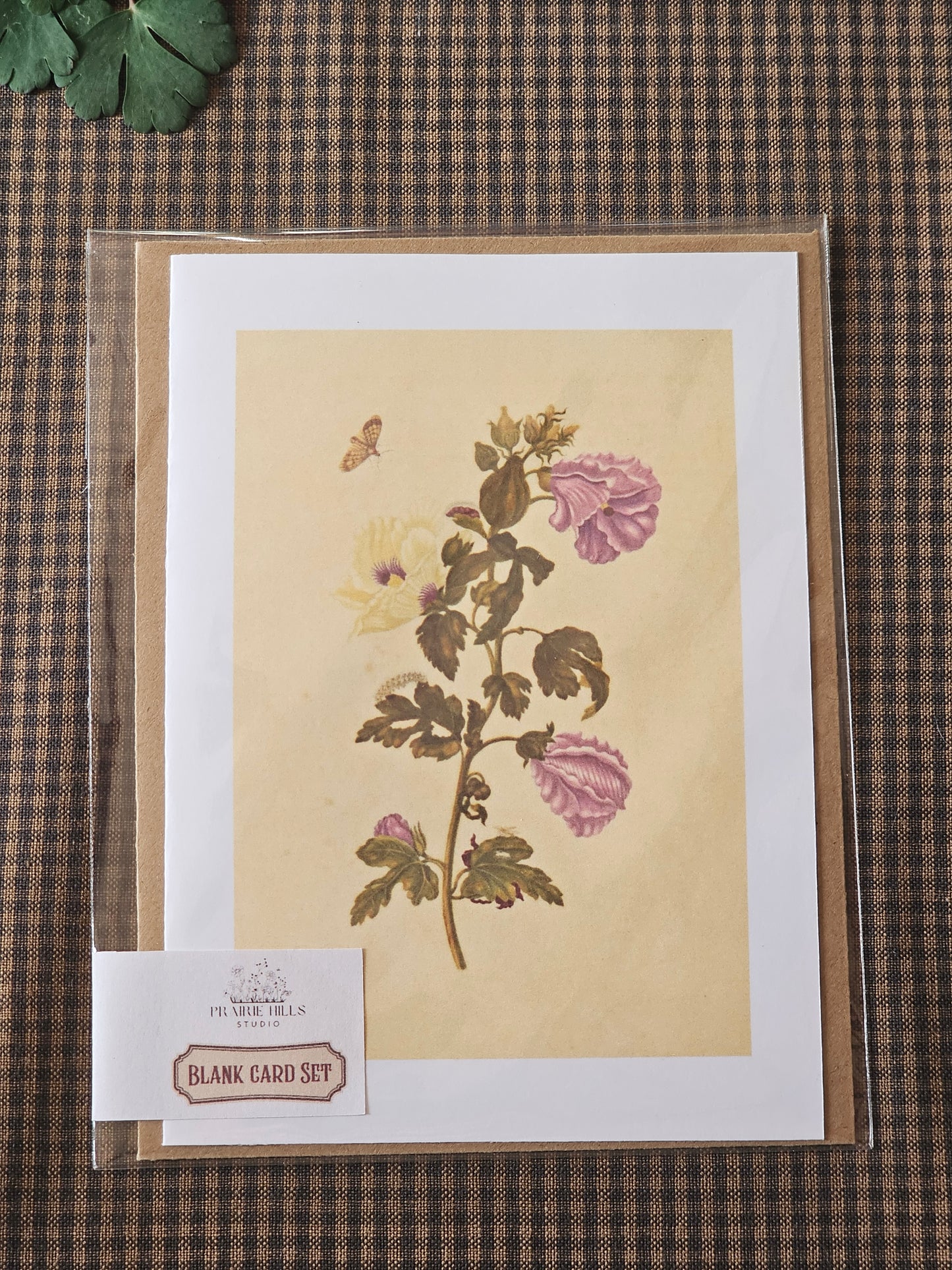 Floral Illustration Greeting Card | Illustrated Card and Envelope Set