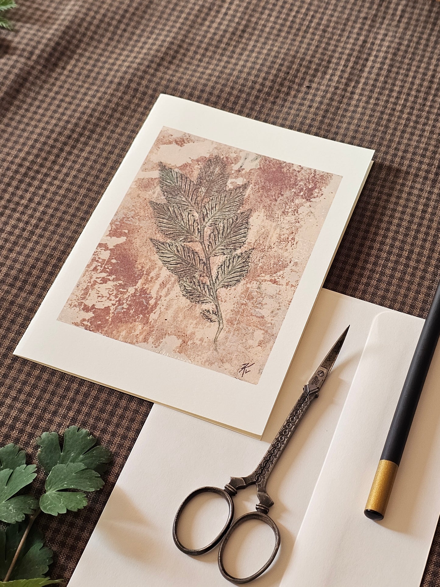 Botanical Art Print Greeting Card | "Sapling Number One"