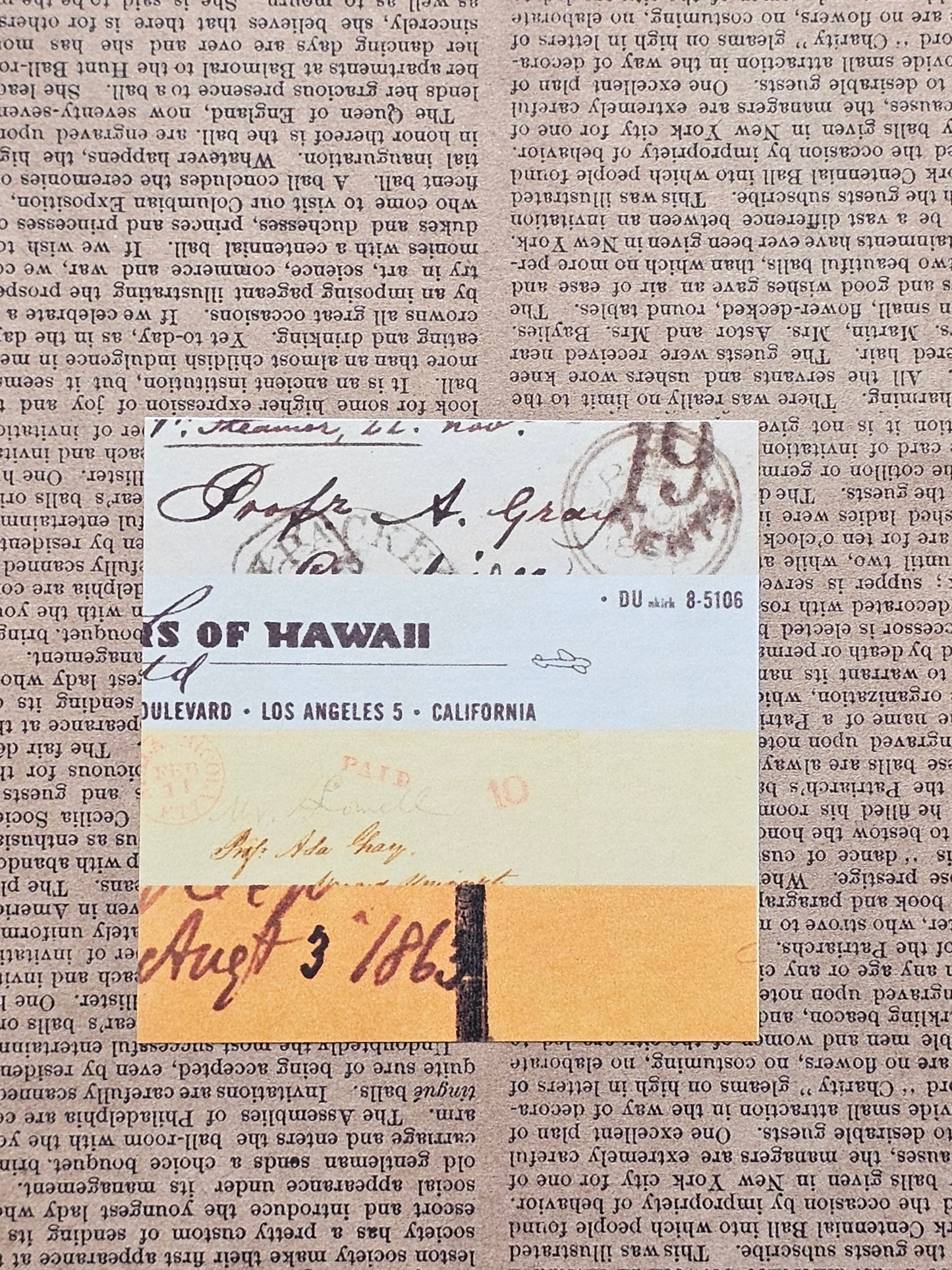 Historical Papers Collection Washi Sticker Pack