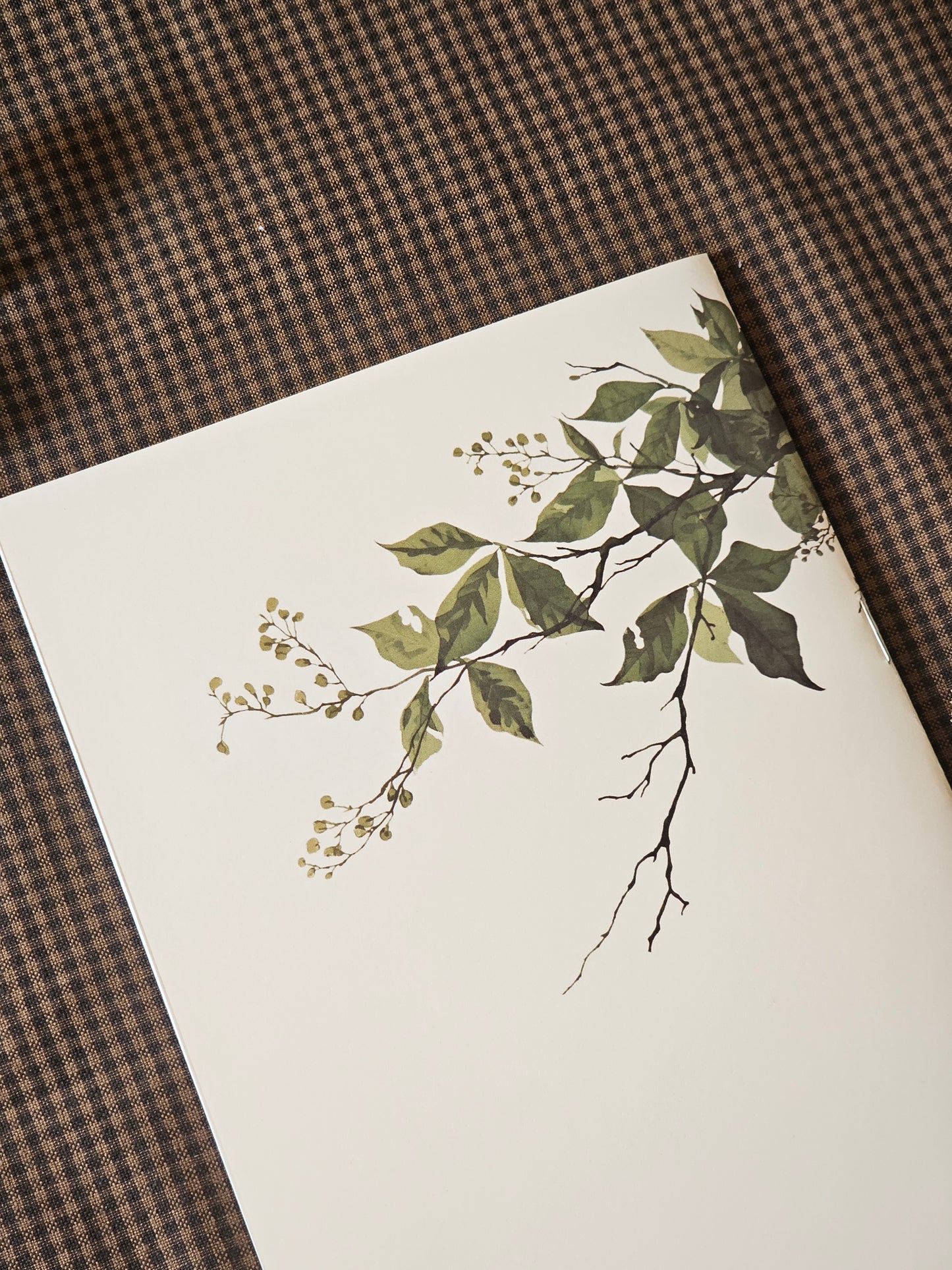 Handmade Botanical Pocket Notebook