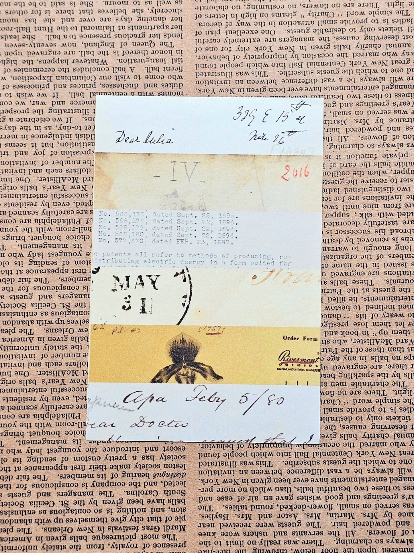 Historical Papers Collection Washi Sticker Pack